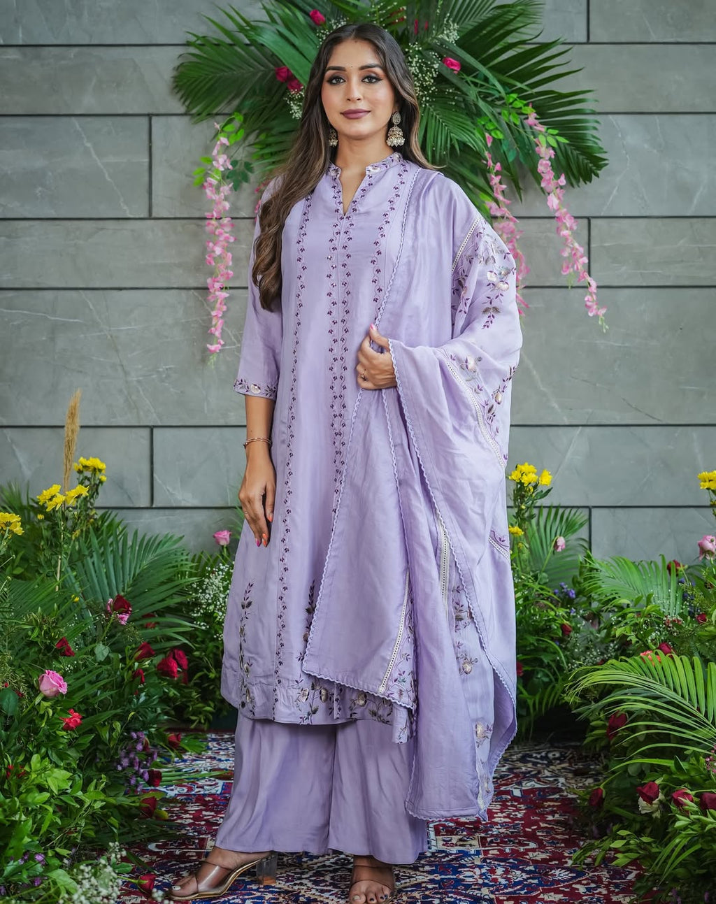 Artisan Crafted Muslin Cotton Festive Attire