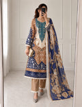 Berry Silk Printed Kurti Pant Set with Hand Mirror Work