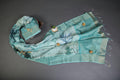 Wonderful Sky Blue Colored Cotton Linen Designer Printed Saree - Ibis Fab